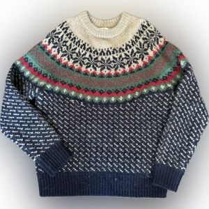Heavy wool J Crew sweater